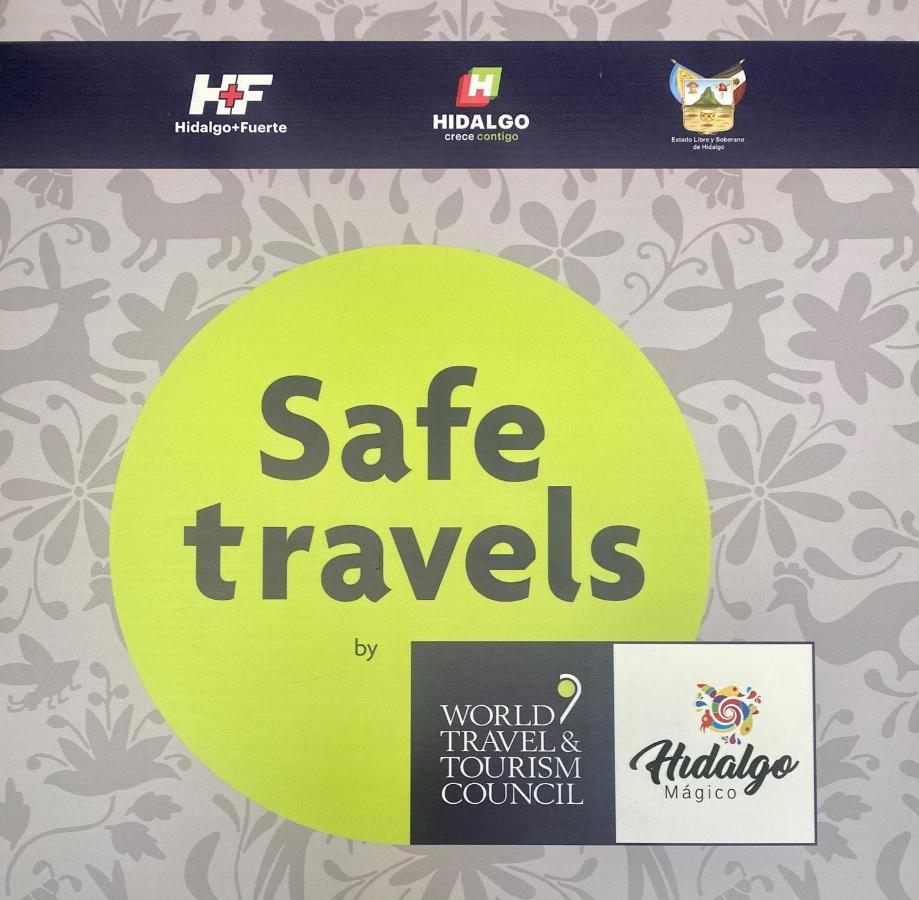 La Joya Pachuca Hotel Екстериор снимка Safe travels stamp