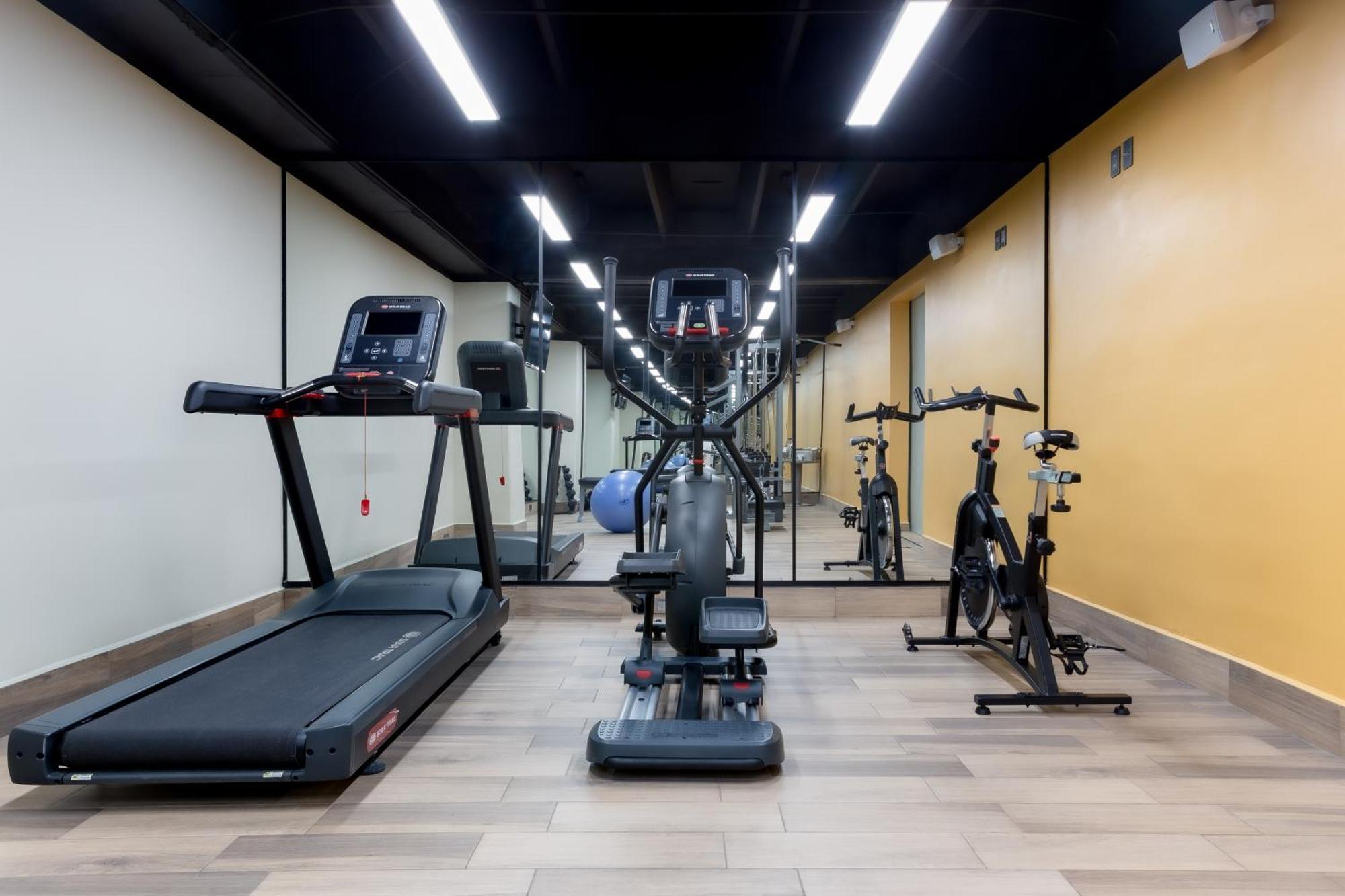 La Joya Pachuca Hotel Екстериор снимка The gym at the hotel