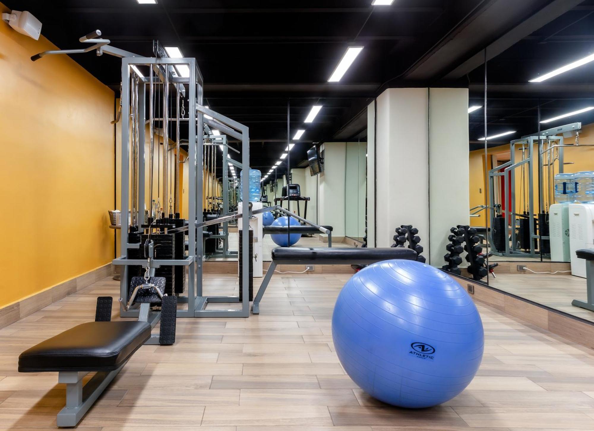 La Joya Pachuca Hotel Екстериор снимка The gym at the hotel